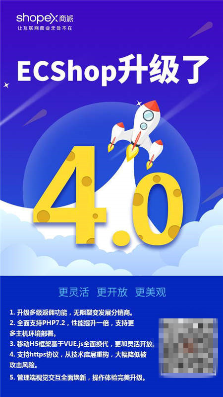 商派ECShop4.0版本正式上線，助力企業(yè)覆蓋全網(wǎng)零售