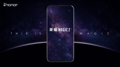 榮耀Magic2首次曝光！搭載真正全面屏、麒麟980芯片成未來超級旗艦