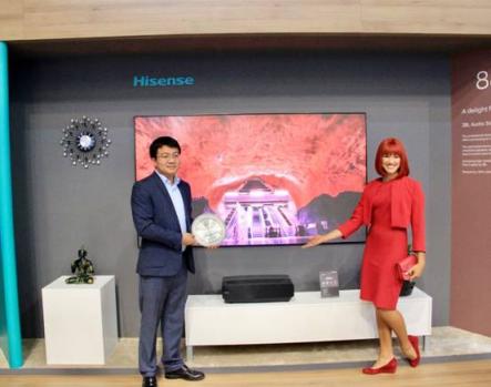 用技術(shù)和體驗征服世界 海信激光電視IFA展榮獲金獎