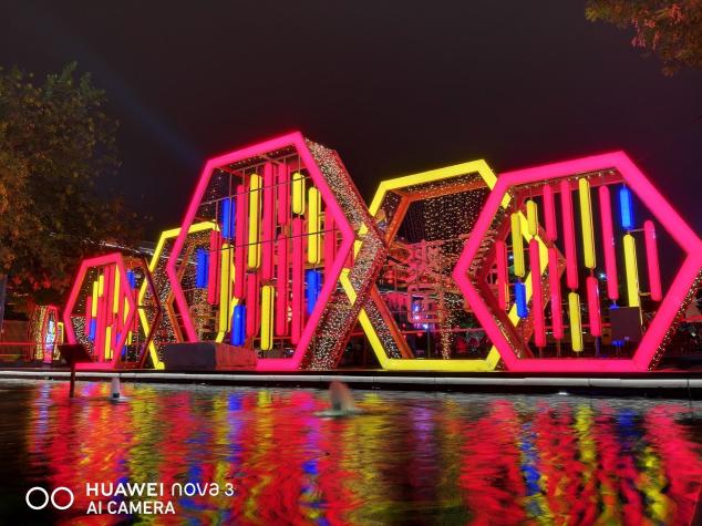 大唐古都，歷史悠久，華為nova3為你紀錄西安夜景之美