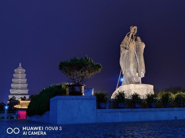 大唐古都，歷史悠久，華為nova3為你紀錄西安夜景之美