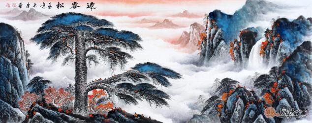 客廳沙發(fā)墻掛什么好？易從網(wǎng)名人字畫裝飾風(fēng)水順暢財(cái)運(yùn)旺！