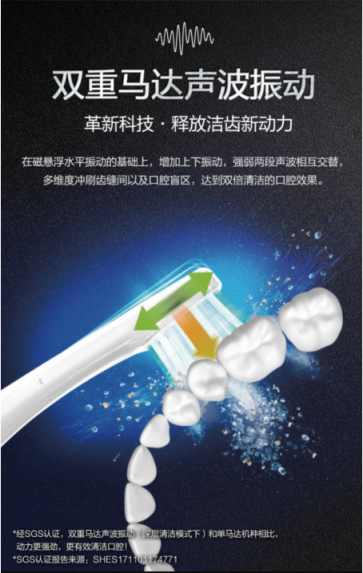 想要口腔最強(qiáng)防護(hù)體驗(yàn)，松下EW-PDP51電動(dòng)牙刷可以做到！
