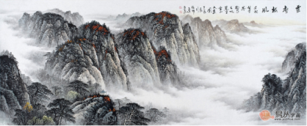徐坤連的山水畫藝術(shù)價值淺析，帶你認識不一樣的“粗獷”畫家