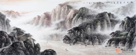 徐坤連的山水畫藝術(shù)價值淺析，帶你認識不一樣的“粗獷”畫家