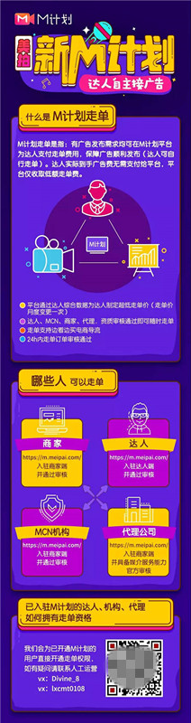 M計劃2.0升級達(dá)人商業(yè)化運營，美拍或?qū)⑼黄贫桃曨l行業(yè)新變現(xiàn)模式