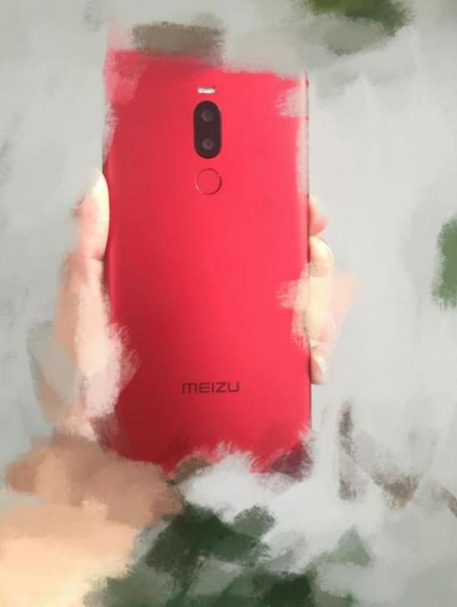 疑似魅族Note8紅色版后蓋曝光 后置指紋真香？