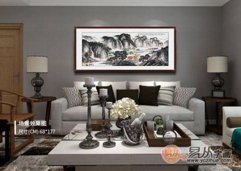 許吉爾山水畫作品如何？許吉爾國畫山水市場價(jià)格多少！