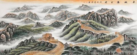 客廳沙發(fā)墻掛畫推薦！五幅山水國畫打造不同美麗的家！