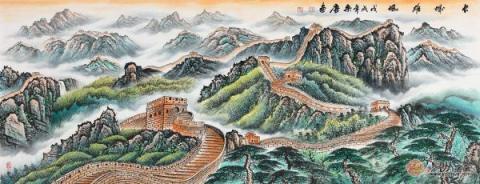 辦公室風(fēng)水掛畫(huà)？巍峨壯闊大氣山水裝飾旺財(cái)好運(yùn)來(lái)！