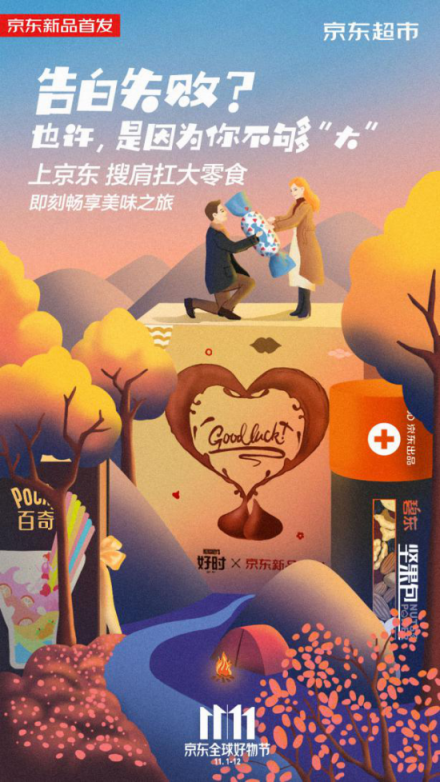 紅海中的11.11大戰(zhàn)，京東超市定制化“肩扛大零食”奇兵出擊