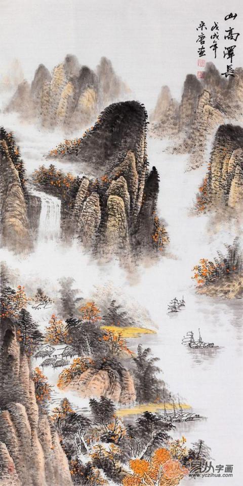 進(jìn)門玄關(guān)掛什么大吉？易從網(wǎng)名人字畫打造美景財(cái)運(yùn)旺！