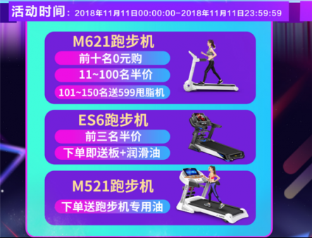 雙十一預熱特惠！伊尚跑步機帶給你不一樣的驚喜