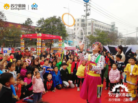 除了人還是人，蘇寧晚間門店整體銷售同比增長103.6%