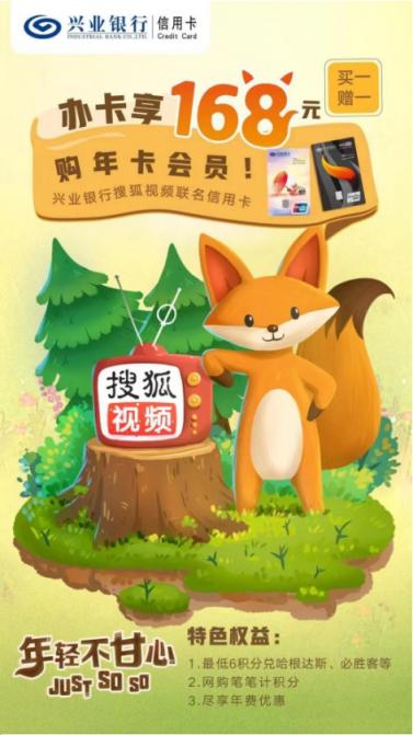 雙11補(bǔ)全計(jì)劃，搜狐與興業(yè)聯(lián)手推福利專治“年輕不甘心”