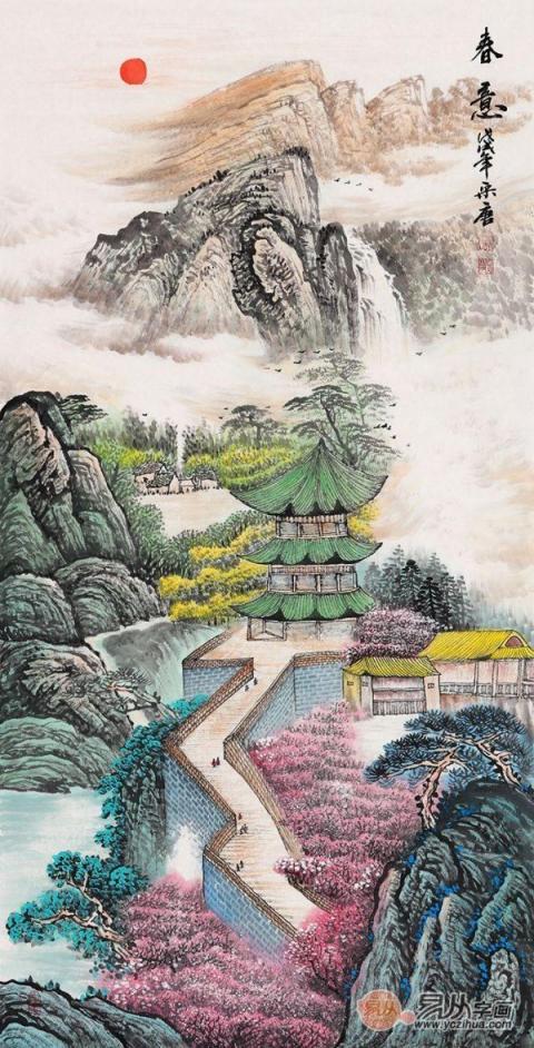 關(guān)風(fēng)水掛畫(huà)裝飾？五幅字畫(huà)裝飾美景任你選！
