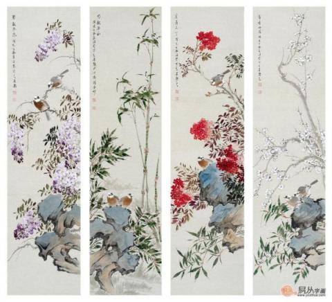 當(dāng)代花鳥(niǎo)畫美女作家，許芬藝術(shù)簡(jiǎn)介