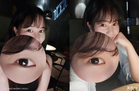 OPPO Find X、美圖T9拍照手機怎么選？請看妹紙自拍評測