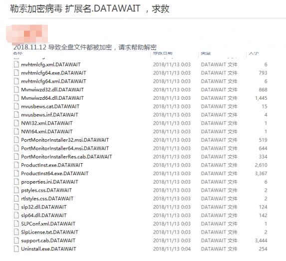 警惕！新型DATAWAIT勒索病毒來襲?用戶電腦或被遠(yuǎn)程控制
