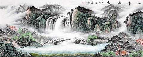 客廳裝飾掛什么畫(huà)？山水國(guó)畫(huà)裝飾旺財(cái)好運(yùn)來(lái)！