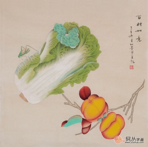 餐廳墻面最適合掛什么畫，秀色可餐果蔬畫最開胃了
