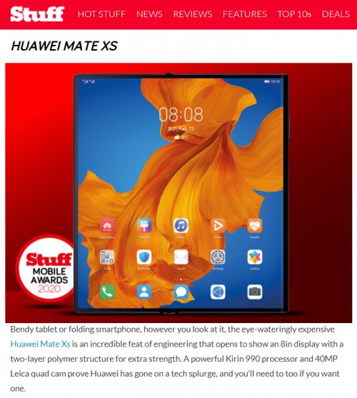 超越iPad Pro的5G 領(lǐng)導(dǎo)力，權(quán)威外媒2020年度獎項頒給華為MatePad Pro 5G