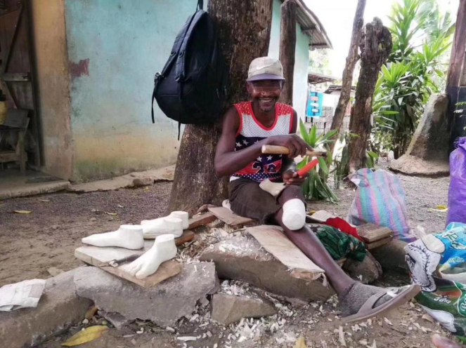 先臨三維3D數(shù)字化解決方案，援助塞拉利昂 3D Sierra Leone 醫(yī)療輔具定制項目