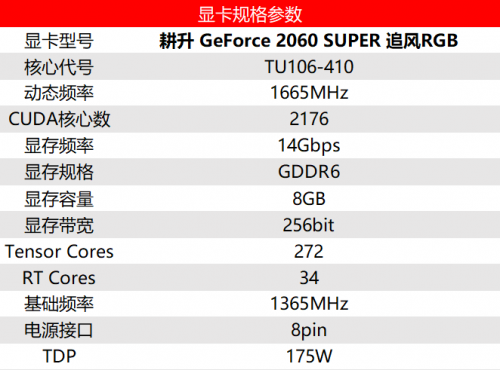 耕升又添一員猛將，RTX 2060 SPUER追風(fēng)來了