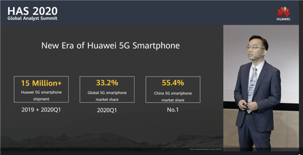 中國(guó)每賣(mài)兩臺(tái)5G手機(jī)就有一臺(tái)華為！華為5G手機(jī)美國(guó)零件僅剩1%
