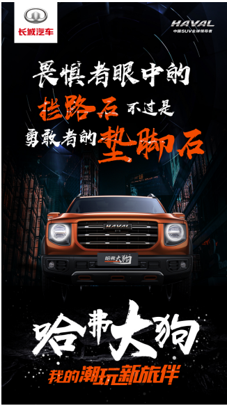 全球征名，一字萬金，“哈弗大狗”命名極具魄力