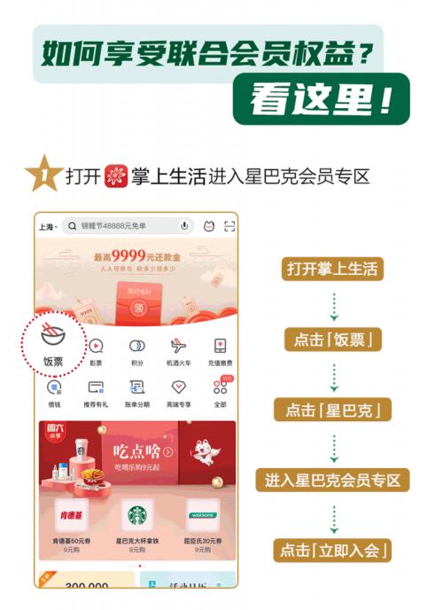 打通會(huì)員體系！招行信用卡掌上生活與星巴克達(dá)成戰(zhàn)略合作