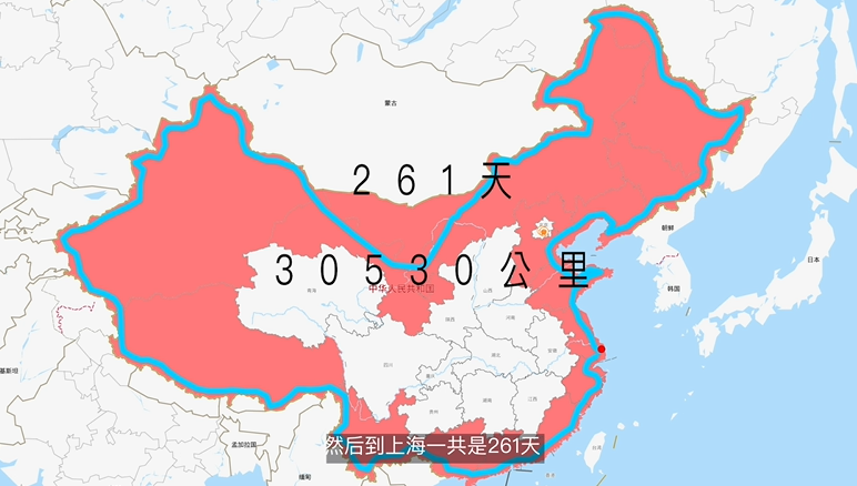 牛人騎小牛電動車完成長達261天、30530公里的環(huán)游中國行并登上微博熱搜
