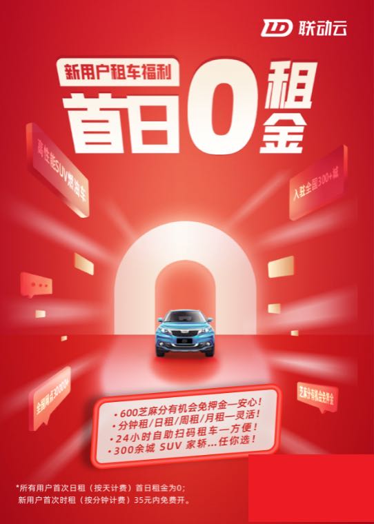 超實(shí)在租車福利來(lái)襲，聯(lián)動(dòng)云4周年活動(dòng)你get到幾個(gè)？