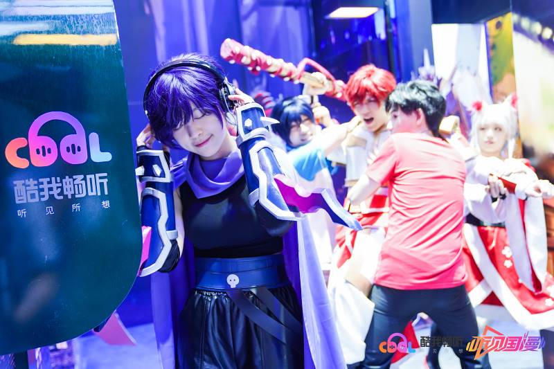 酷我暢聽(tīng)參展ChinaJoy，國(guó)漫第一街掀起廣播劇熱潮
