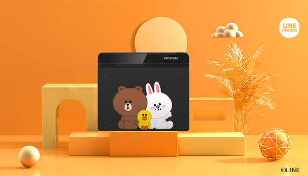 XP-PEN與LINE FRIENDS達成戰(zhàn)略合作， 用科技+時尚對話年輕消費者