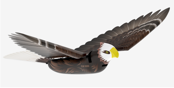漢王仿生撲翼鳥(niǎo)Go Go Bird1000亮相上海玩博會(huì)，與萌娃共享仿生AI盛宴！
