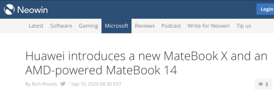 智慧辦公時代“性能標桿”，華為MateBook 14全能表現(xiàn)獲外媒力贊