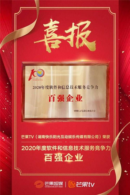 榮獲中國軟件百強，芒果TV在技術(shù)領(lǐng)域的“野望“還有多大？