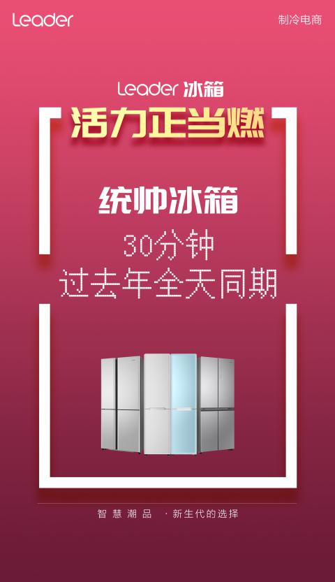 躍居TOP5！被年輕人喜歡的Leader冰箱，雙11榜上有名