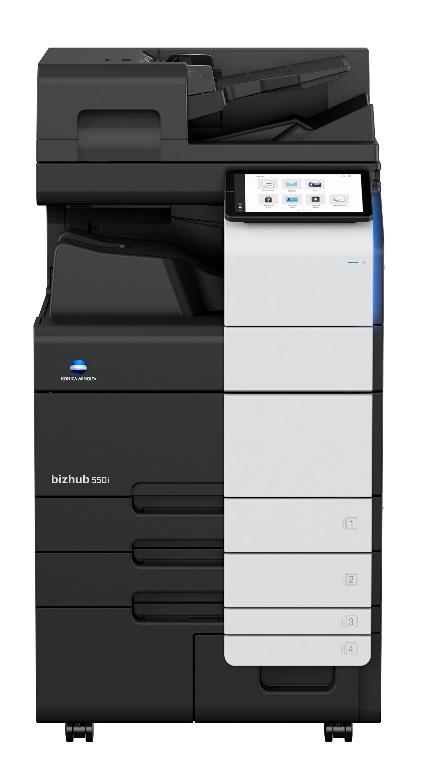 高效便捷 智慧辦公 柯尼卡美能達A3黑白多功能復(fù)合機bizhub 550i/450i震撼上市
