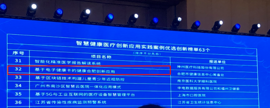 喜報 易聯(lián)眾電子健康卡項目又雙叒叕獲獎啦！
