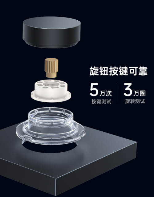 2.無(wú)極調(diào)節(jié)，3年續(xù)航！Aqara智能旋鈕開關(guān)H1無(wú)線版發(fā)售！