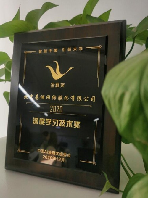中國(guó)AI金雁獎(jiǎng)?lì)C獎(jiǎng)禮在京舉行，聽云榮獲多項(xiàng)榮譽(yù)
