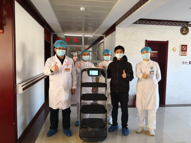普渡機器人歡樂消2，精彩亮相2020深圳國際防疫物資用品展