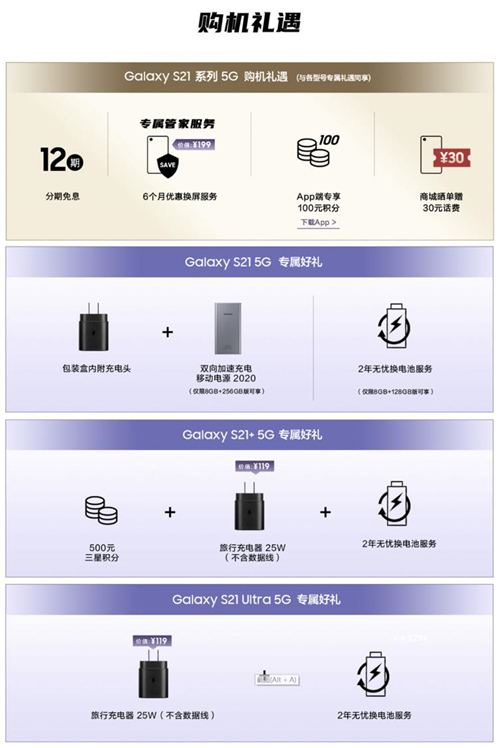 開年巨作 福利相贈(zèng) 快來搶購三星Galaxy S21 5G系列