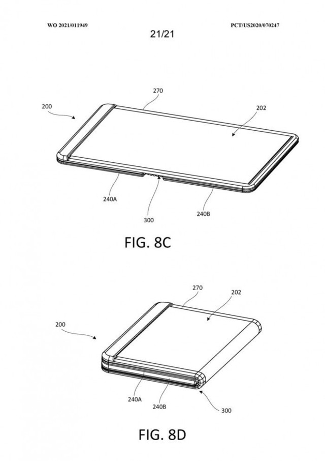 谷歌折疊屏手機專利公布：有望用于自家 Pixel 手機 