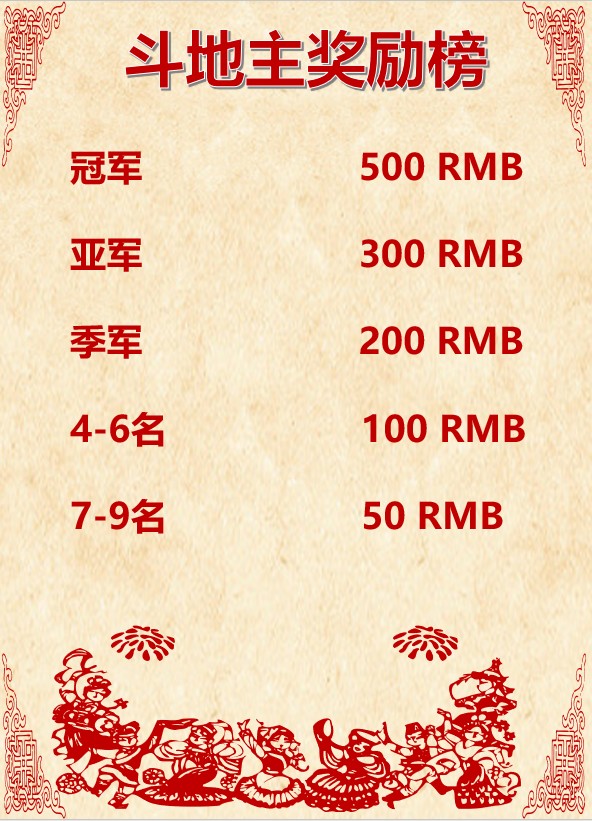 WCAA斗地主春節(jié)期間賽事詳情公布！