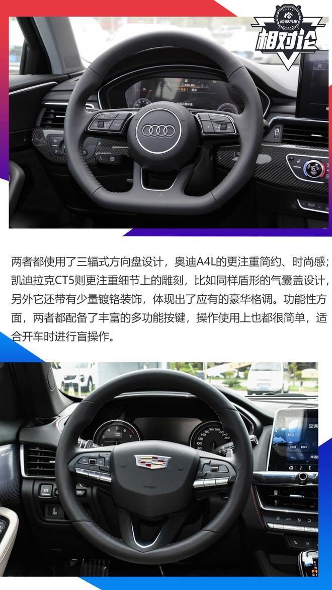 豪華與性能兼?zhèn)洌瑒P迪拉克CT5比奧迪A4L更值得