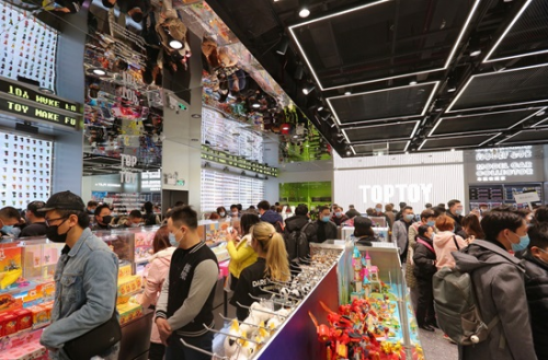 TOP TOY搶占國(guó)內(nèi)潮玩市場(chǎng)，迅速擴(kuò)張門店版圖