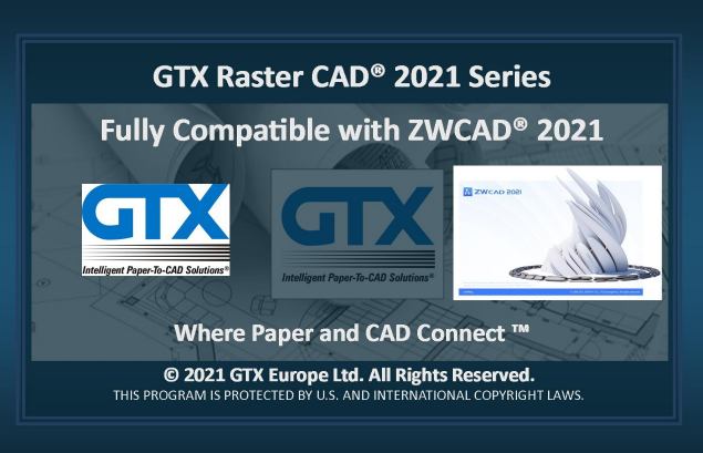 中望軟件攜手GTXRasterCAD，幫助用戶大幅提升圖紙修復(fù)效率